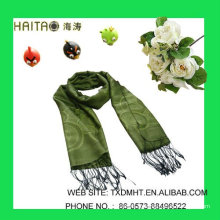 Foulards vert jaquard LT pour dames